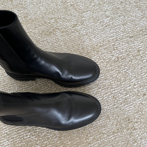 Ba&sh Black Coda Chelsea Boots Size 36 - Picture 3 of 7